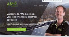 Desktop Screenshot of amelectrical.co.nz